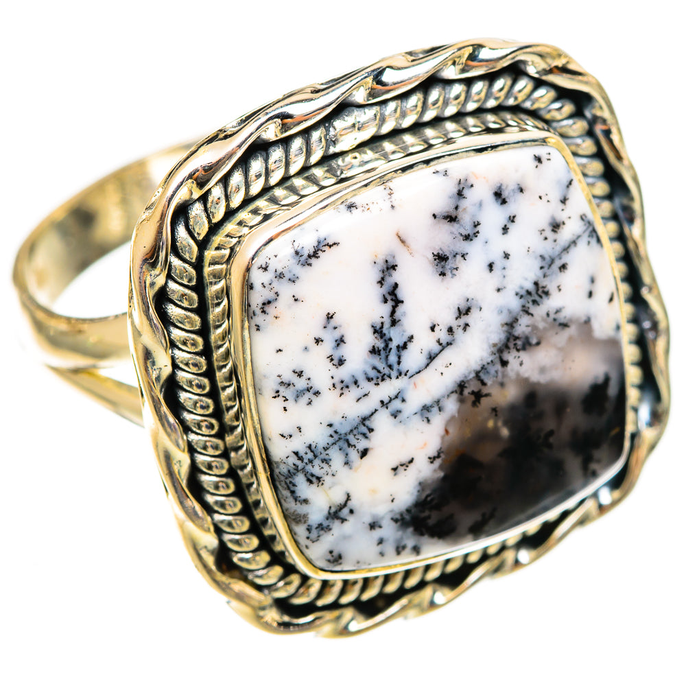 Dendritic Opal Rings handcrafted by Anasilvercos - RING121990 - Photo 2