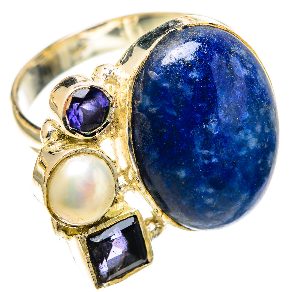Sodalite Rings handcrafted by Anasilvercos - RING122004 - Photo 2
