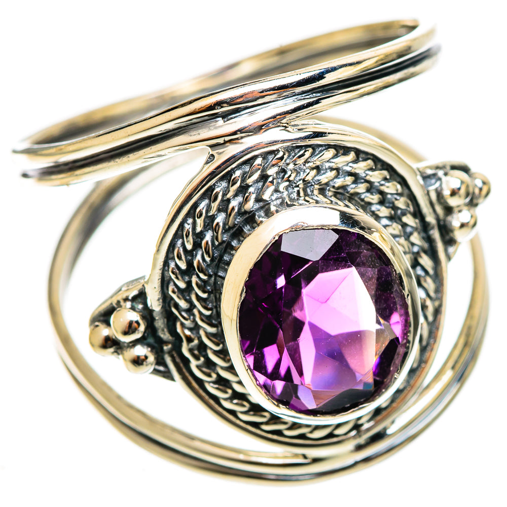 Amethyst Rings handcrafted by Anasilvercos - RING122015 - Photo 2