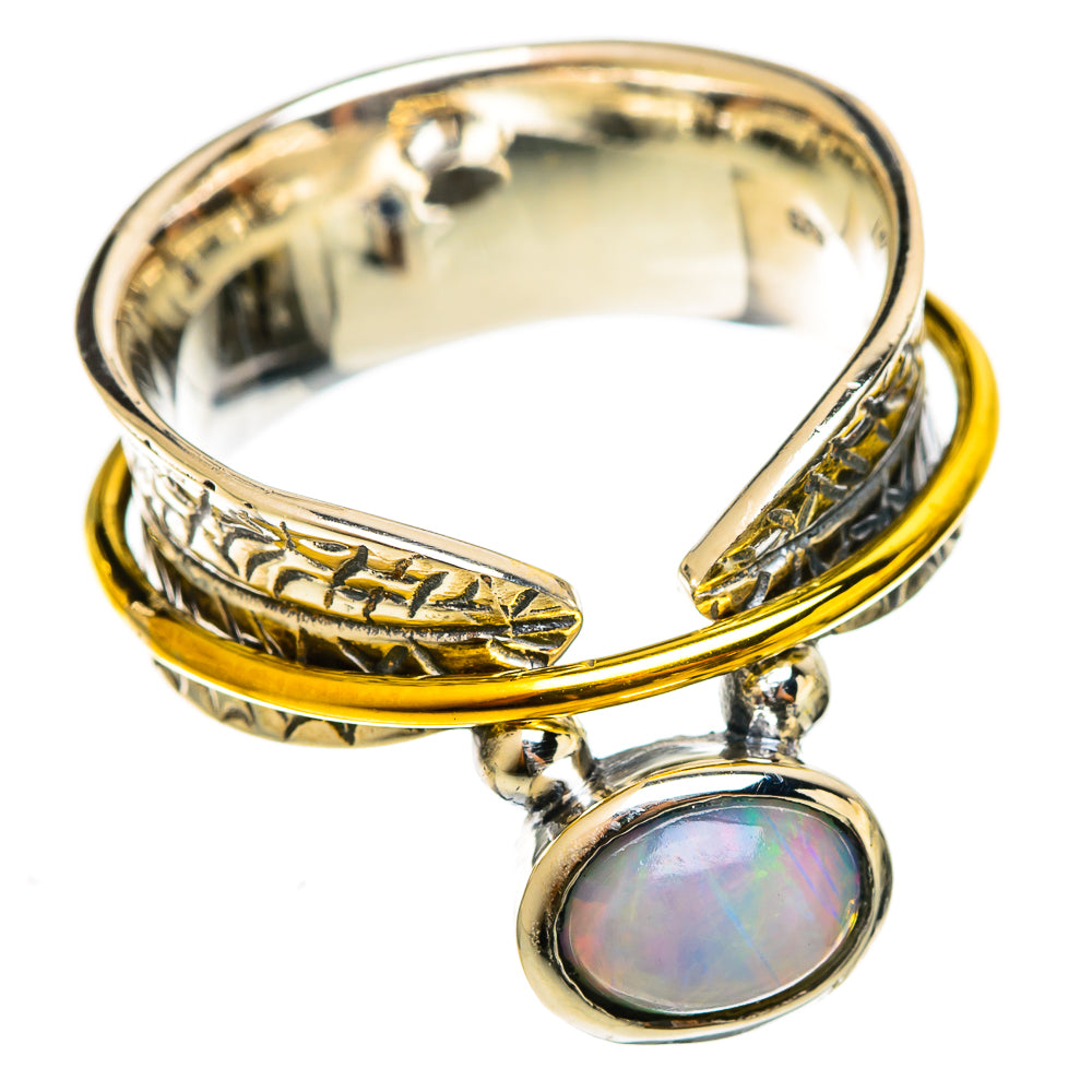Ethiopian Opal Rings handcrafted by Anasilvercos - RING122021 - Photo 2