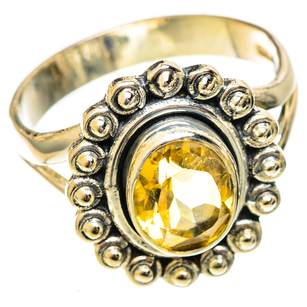 Citrine Rings handcrafted by Anasilvercos - RING122040 - Photo 2