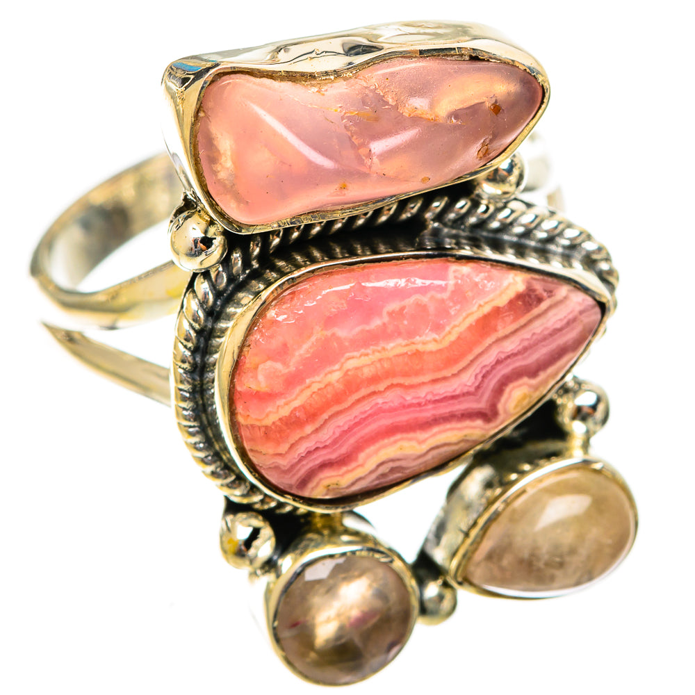 Rhodochrosite Rings handcrafted by Anasilvercos - RING122042 - Photo 2