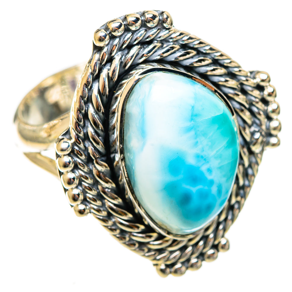 Larimar Rings handcrafted by Anasilvercos - RING122051 - Photo 2