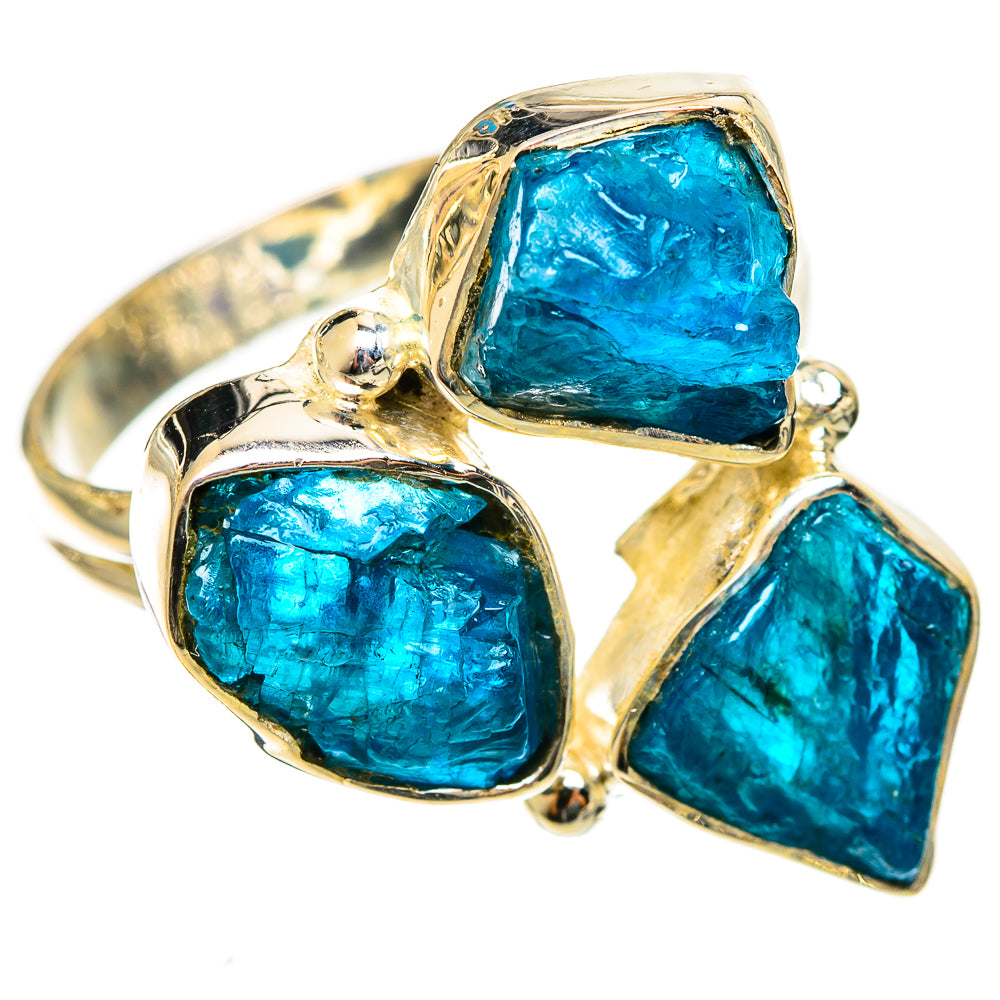 Apatite Rings handcrafted by Anasilvercos - RING122054 - Photo 2