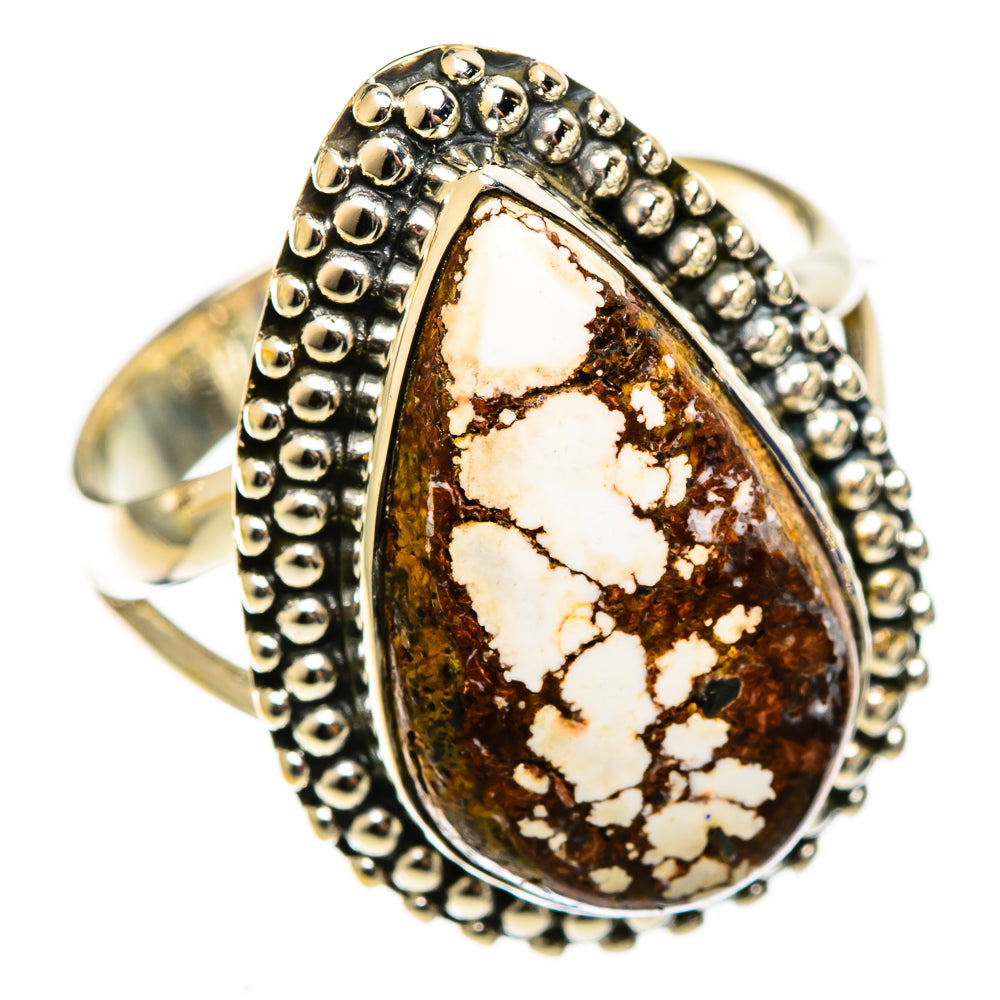 Wild Horse Jasper Rings handcrafted by Anasilvercos - RING122064 - Photo 2