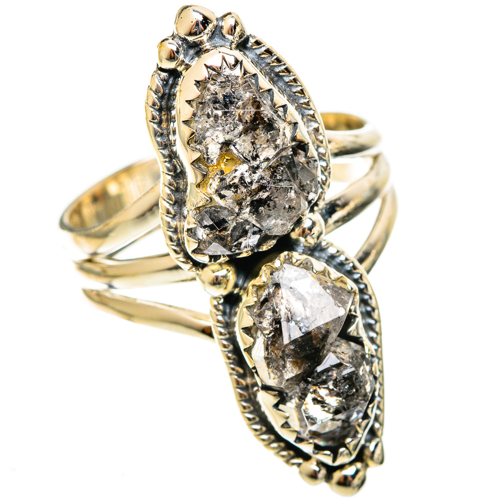 Herkimer Diamond Rings handcrafted by Anasilvercos - RING122071 - Photo 2