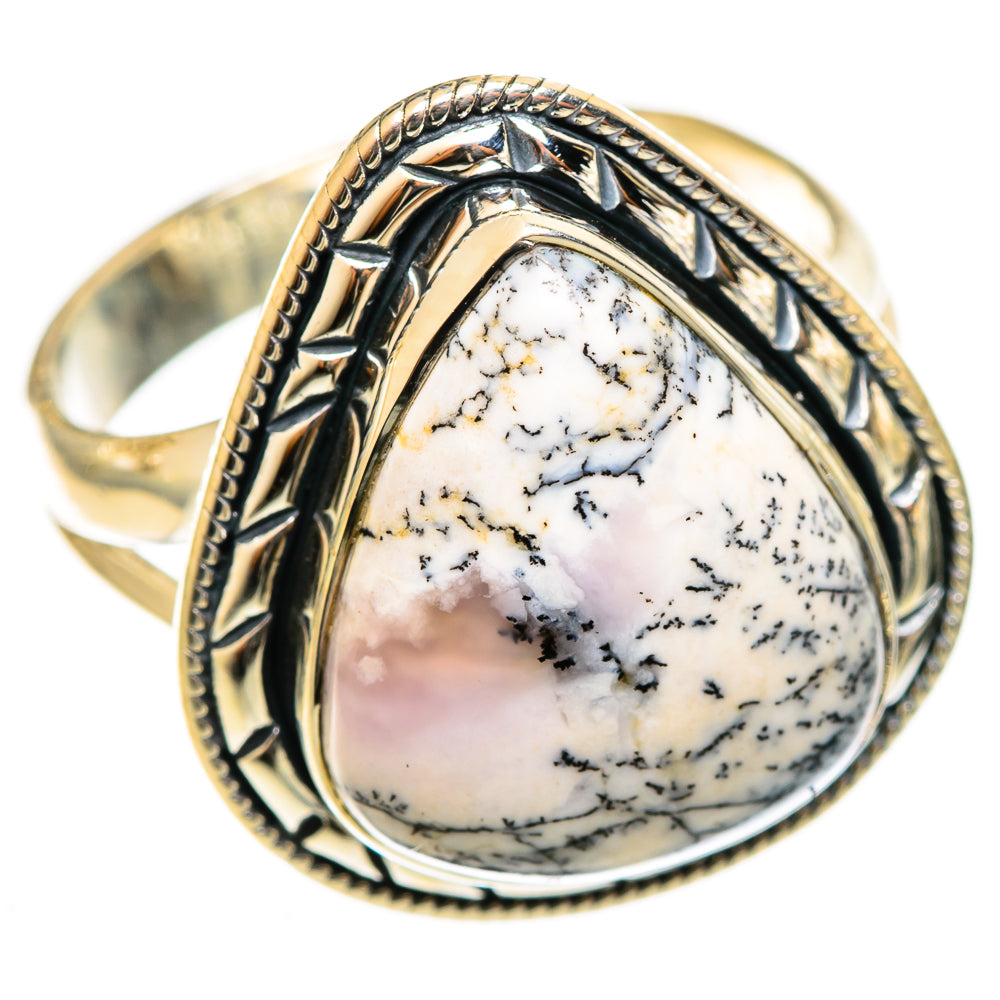Dendritic Opal Rings handcrafted by Anasilvercos - RING122074 - Photo 2