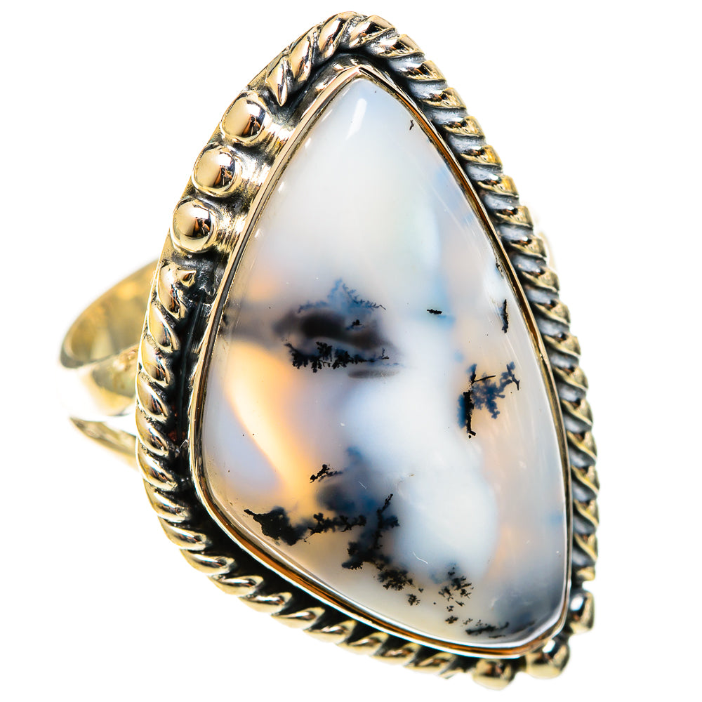 Dendritic Opal Rings handcrafted by Anasilvercos - RING122111 - Photo 2