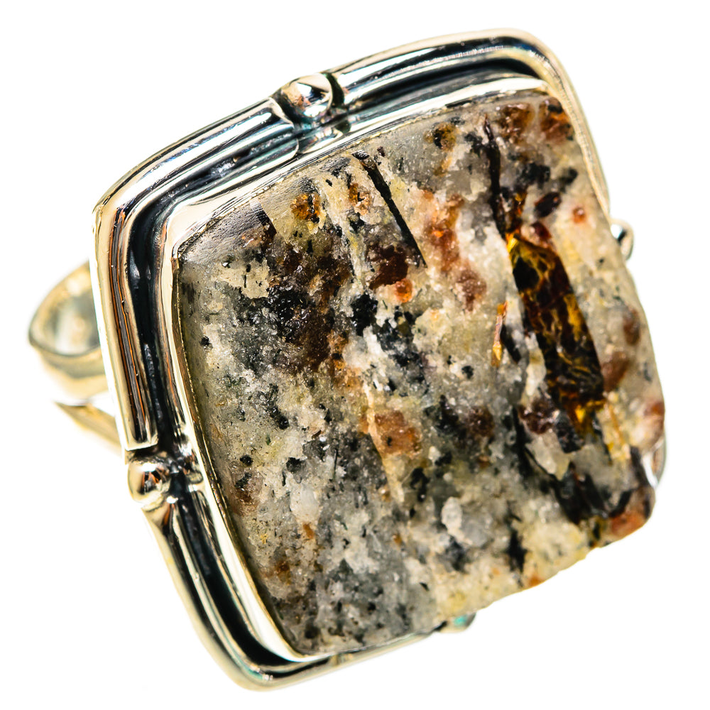 Astrophyllite Rings handcrafted by Anasilvercos - RING122137 - Photo 2