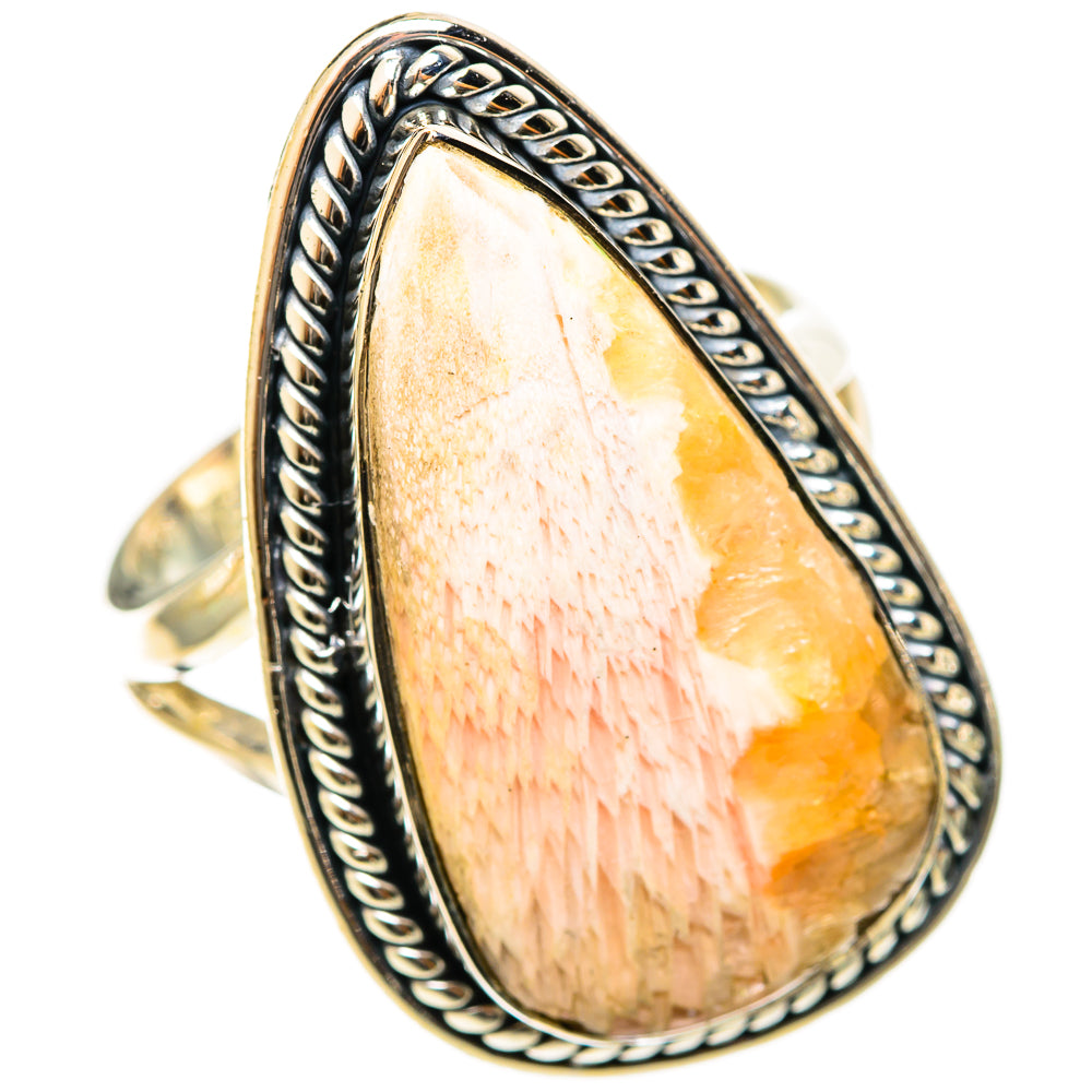 Scolecite Rings handcrafted by Anasilvercos - RING122140 - Photo 2