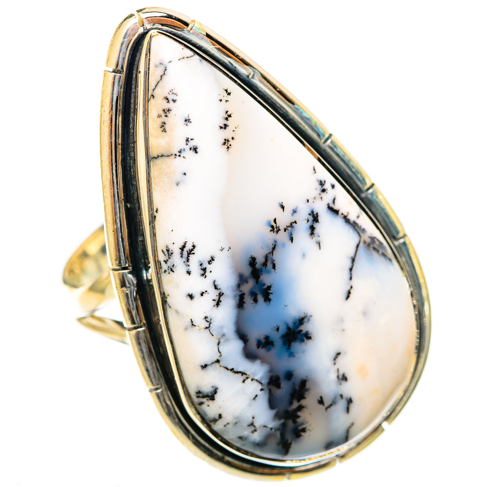 Dendritic Opal Rings handcrafted by Anasilvercos - RING122148 - Photo 2