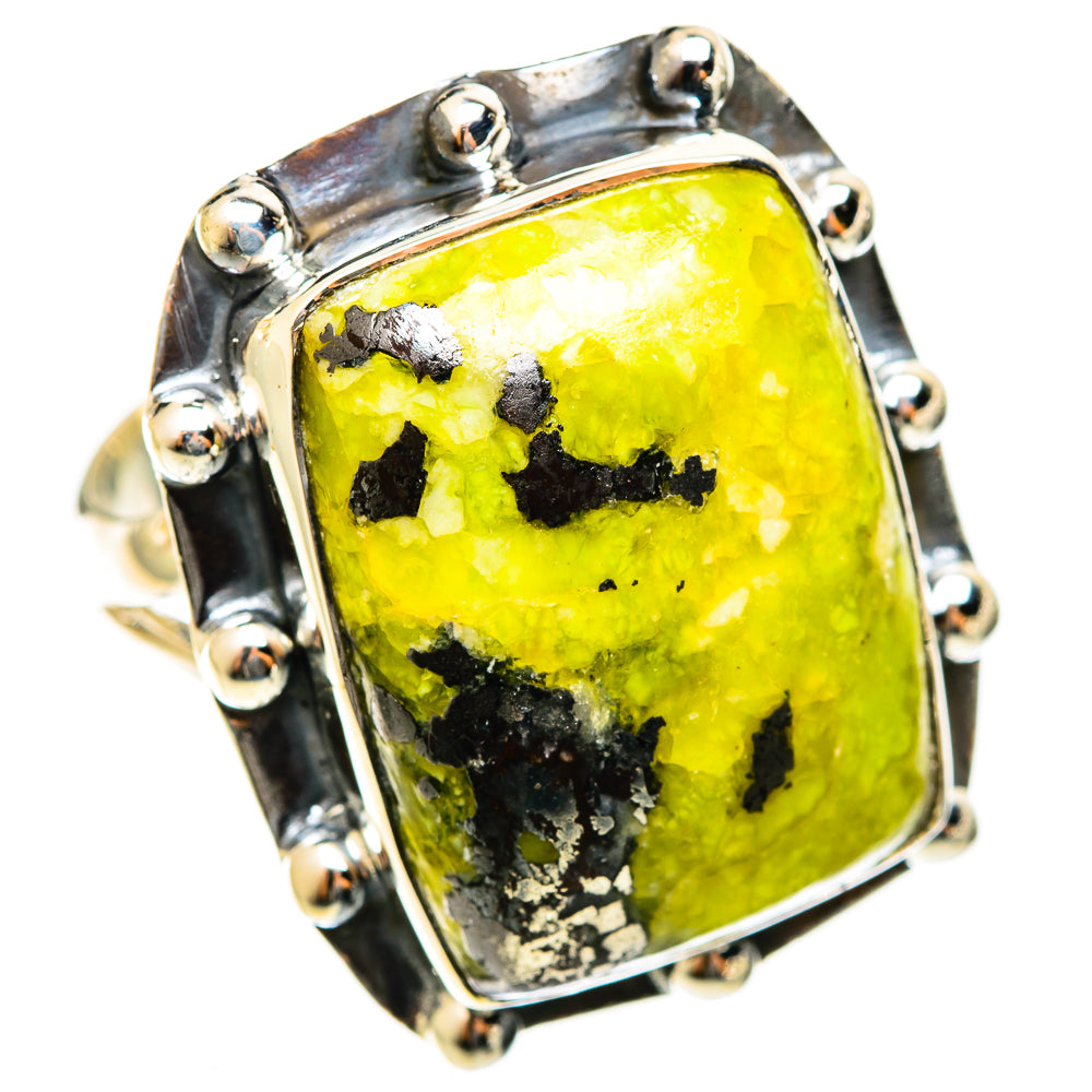 Lizardite Rings handcrafted by Anasilvercos - RING122155 - Photo 2