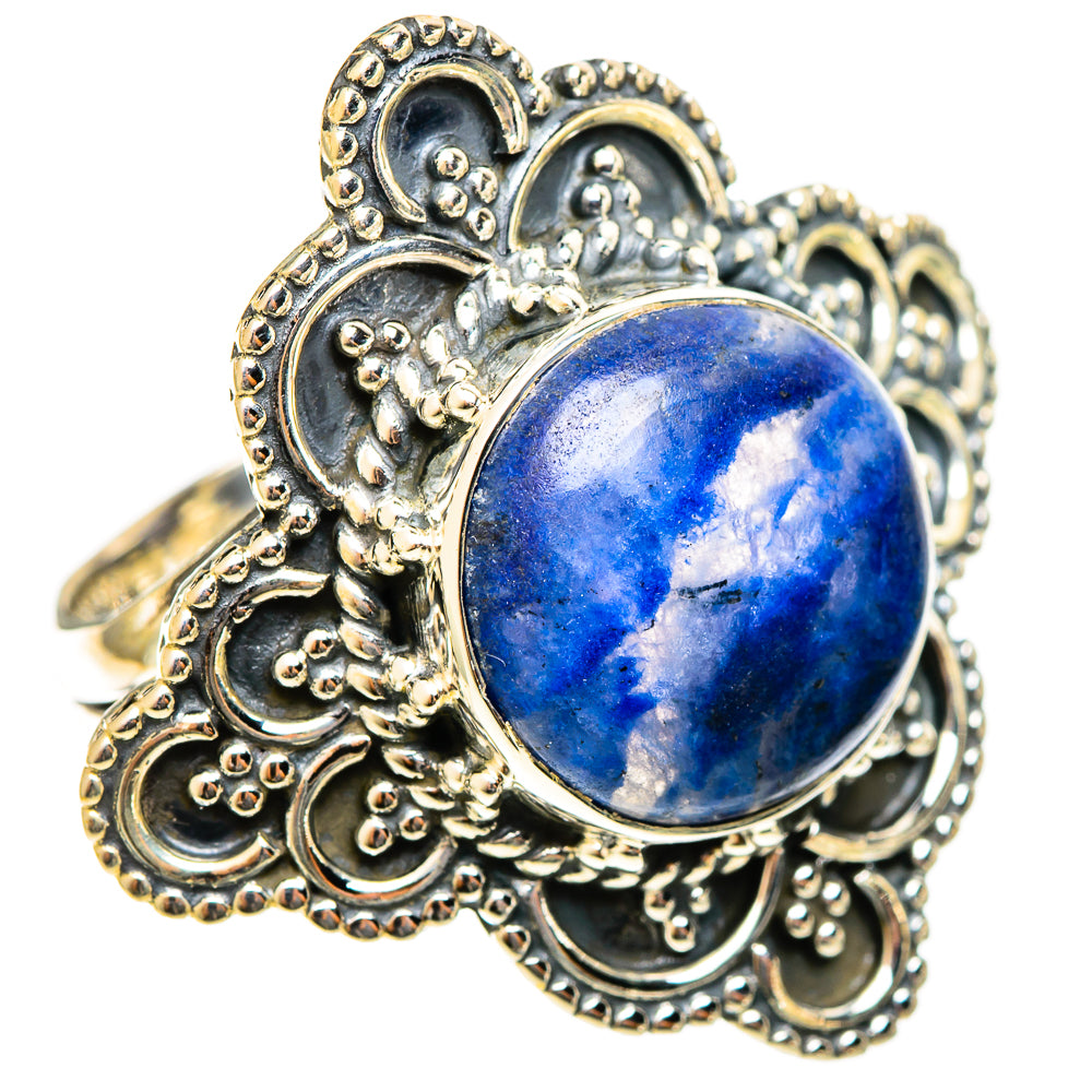 Sodalite Rings handcrafted by Anasilvercos - RING122162 - Photo 2