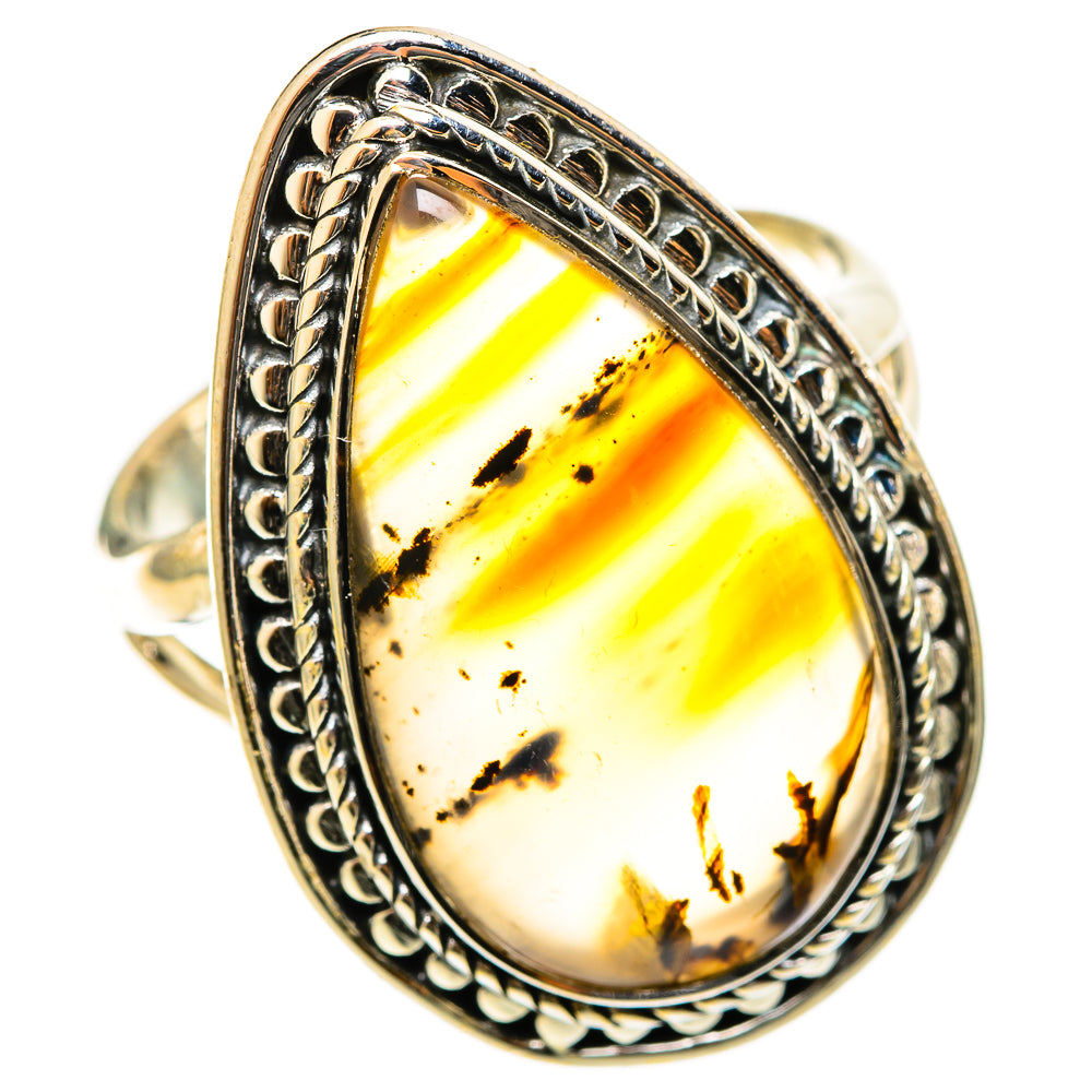 Montana Agate Rings handcrafted by Anasilvercos - RING122182 - Photo 2