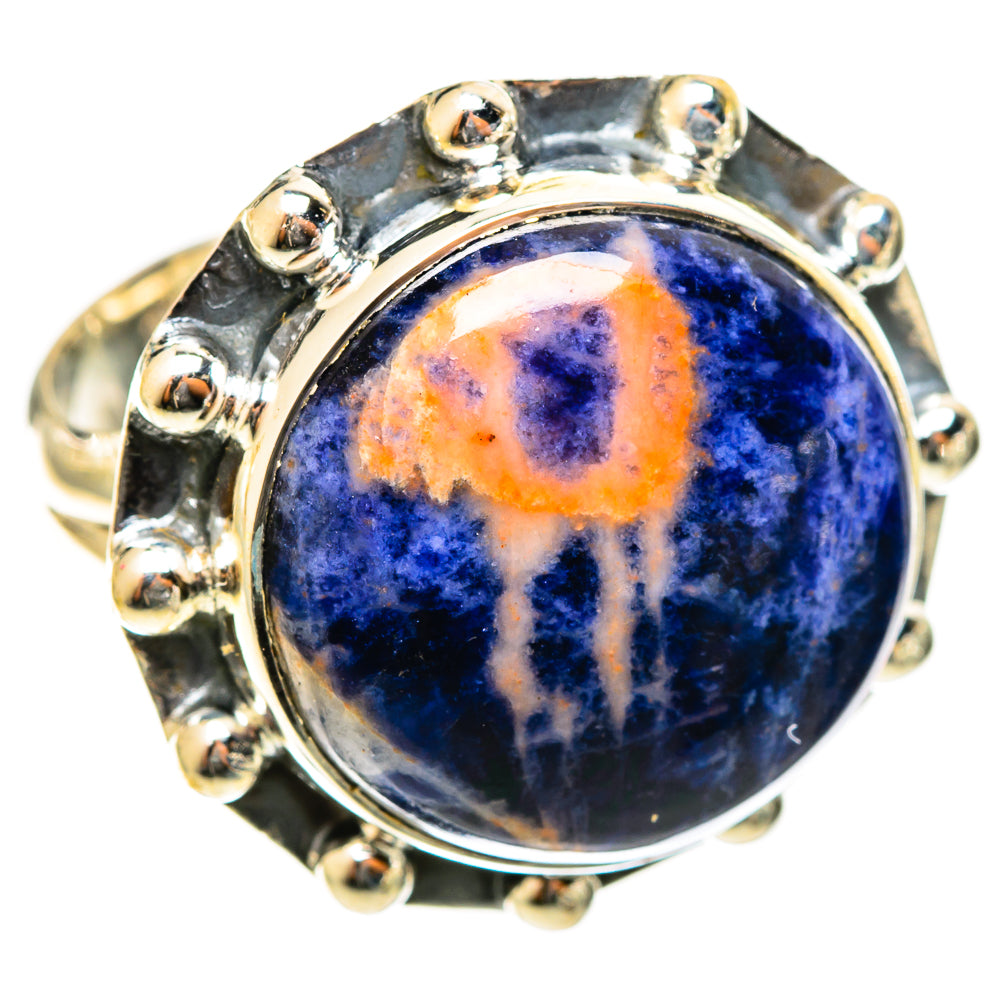 Sodalite Rings handcrafted by Anasilvercos - RING122199 - Photo 2