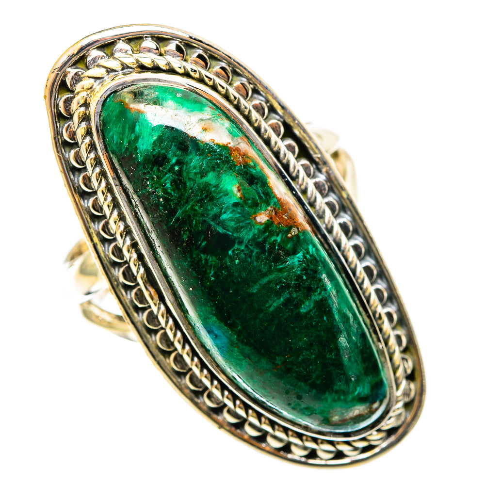 Malachite Rings handcrafted by Anasilvercos - RING122207 - Photo 2