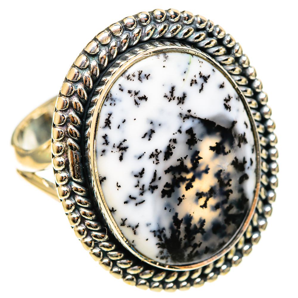 Dendritic Opal Rings handcrafted by Anasilvercos - RING122231 - Photo 2