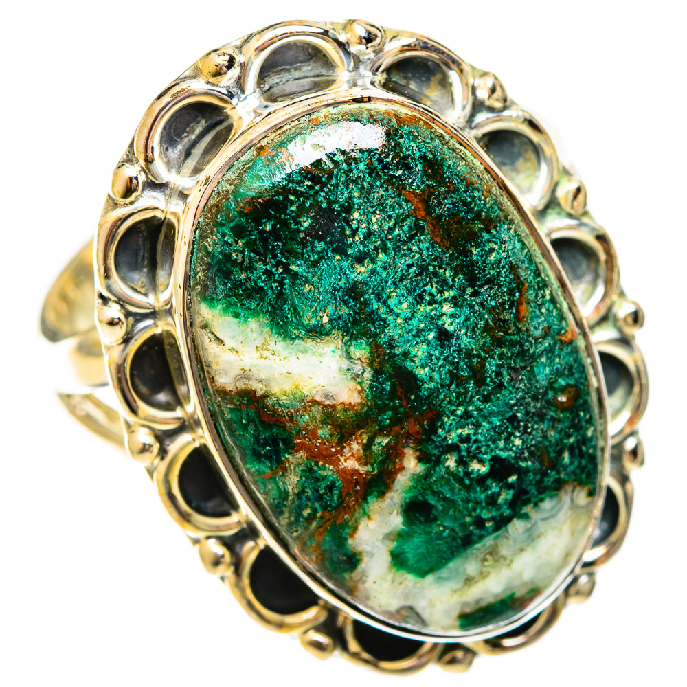 Malachite Rings handcrafted by Anasilvercos - RING122244 - Photo 2