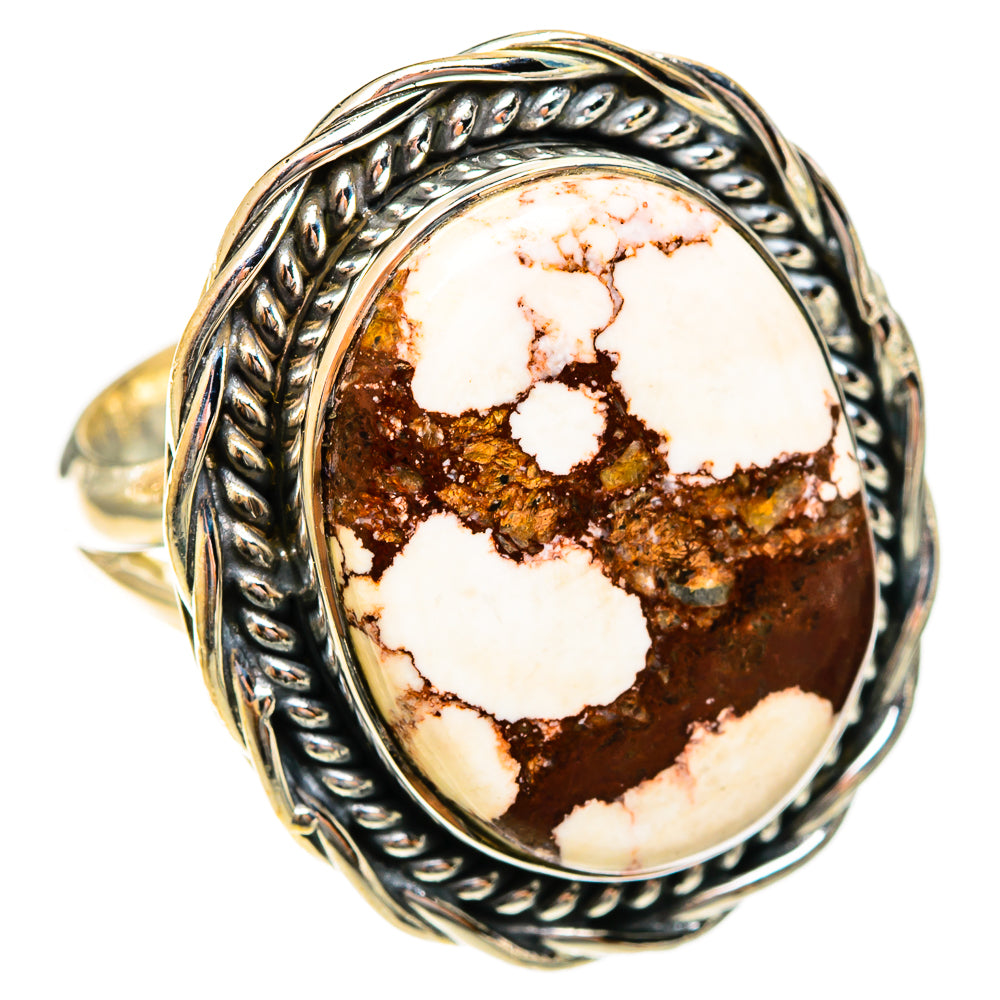 Wild Horse Jasper Rings handcrafted by Anasilvercos - RING122249 - Photo 2