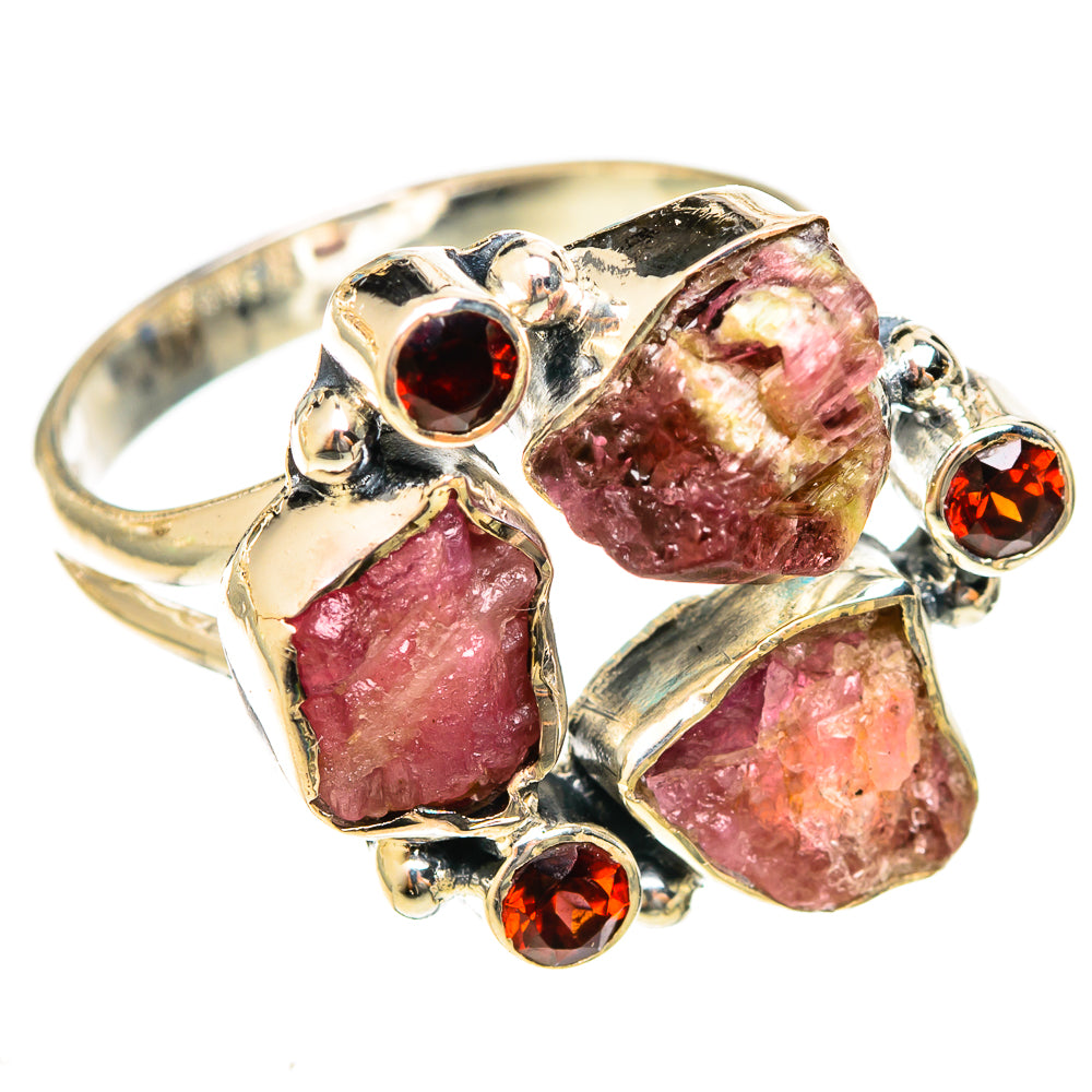 Pink Tourmaline Rings handcrafted by Anasilvercos - RING122252 - Photo 2