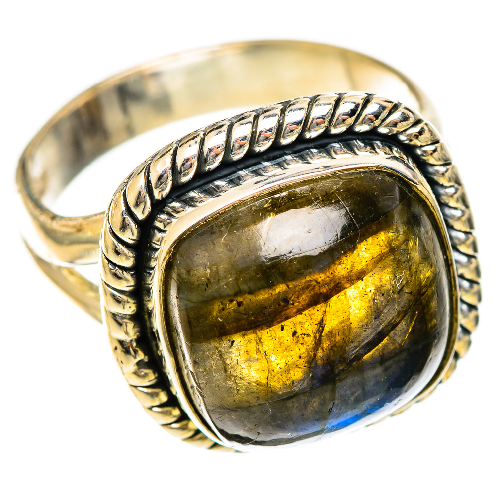 Labradorite Rings handcrafted by Anasilvercos - RING122279 - Photo 2