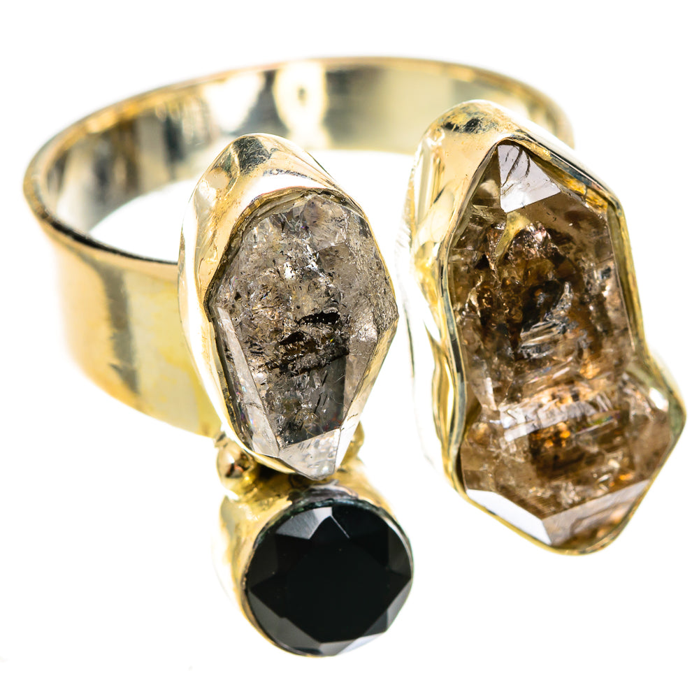 Herkimer Diamond Rings handcrafted by Anasilvercos - RING122298 - Photo 2