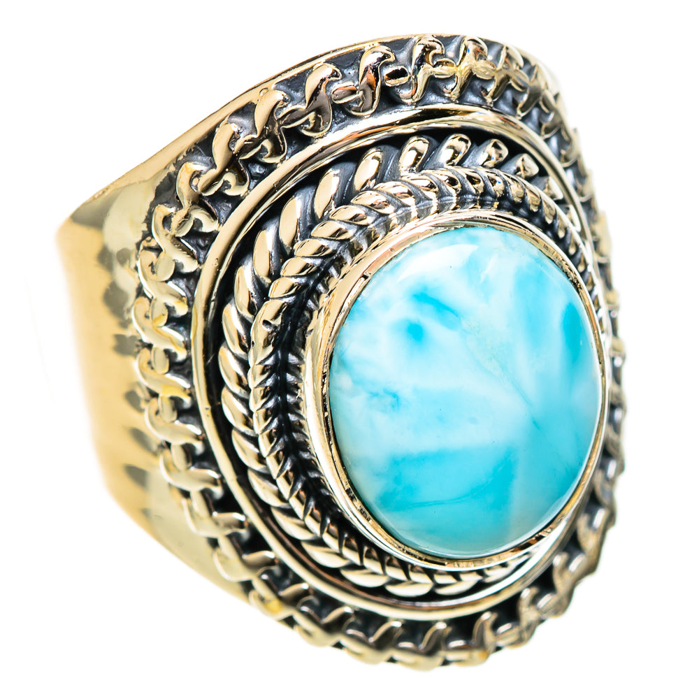 Larimar Rings handcrafted by Anasilvercos - RING122305 - Photo 2