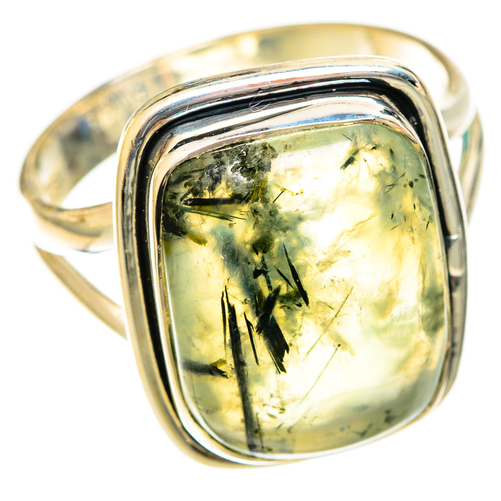 Prehnite Rings handcrafted by Anasilvercos - RING122365 - Photo 2
