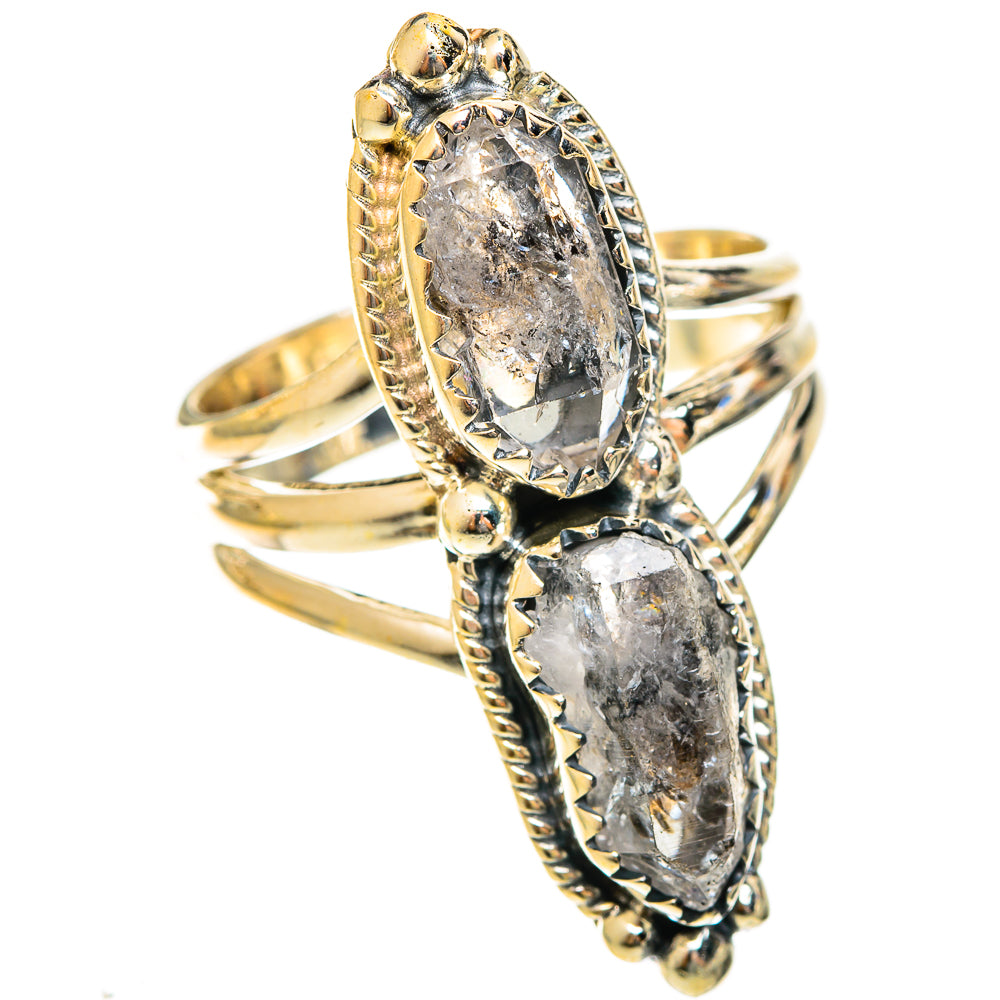 Herkimer Diamond Rings handcrafted by Anasilvercos - RING122372 - Photo 2