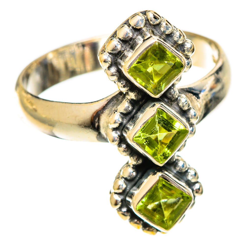 Peridot Rings handcrafted by Anasilvercos - RING122385 - Photo 2