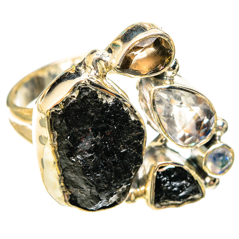 Black Tourmaline Rings handcrafted by Anasilvercos - RING122413 - Photo 2