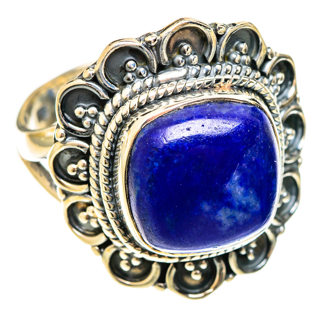 Lapis Lazuli Rings handcrafted by Anasilvercos - RING122419 - Photo 2