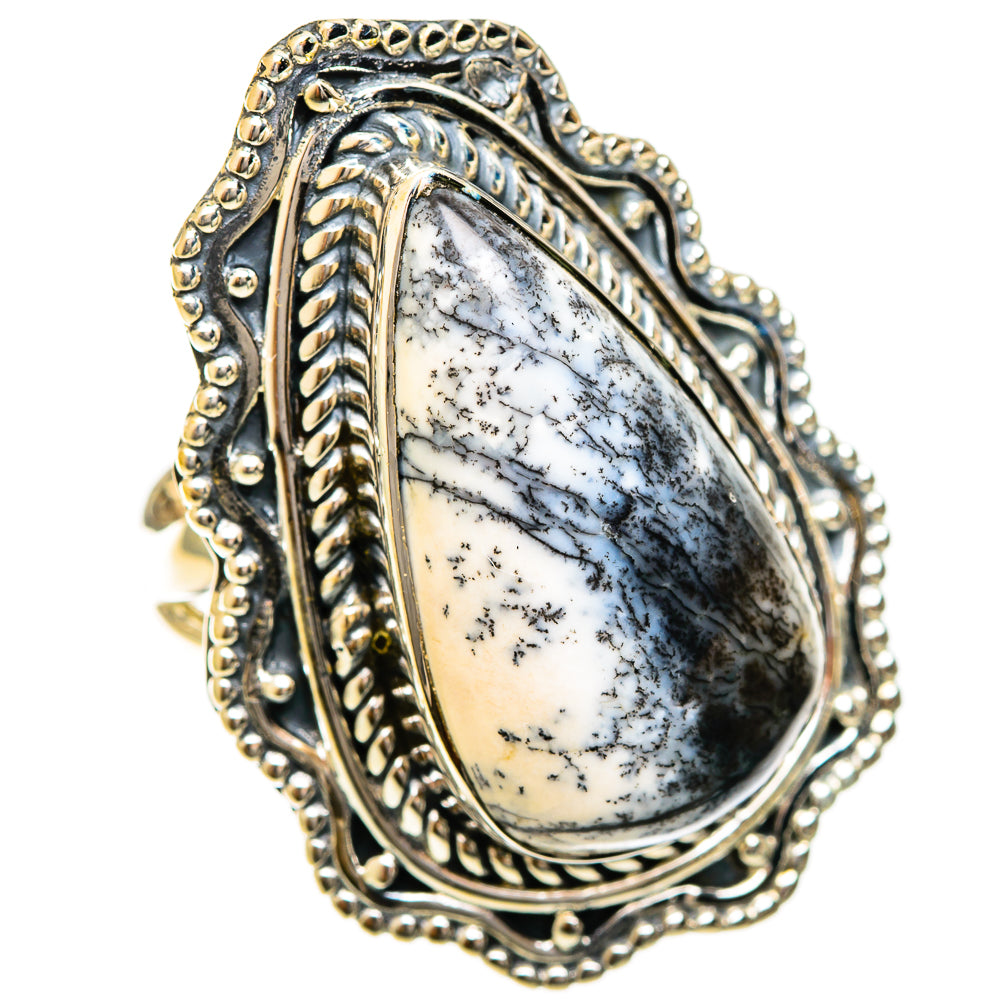 Dendritic Opal Rings handcrafted by Anasilvercos - RING122460 - Photo 2
