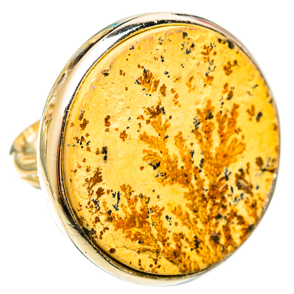 Germany Psilomelane Dendrite Rings handcrafted by Anasilvercos - RING122485 - Photo 2