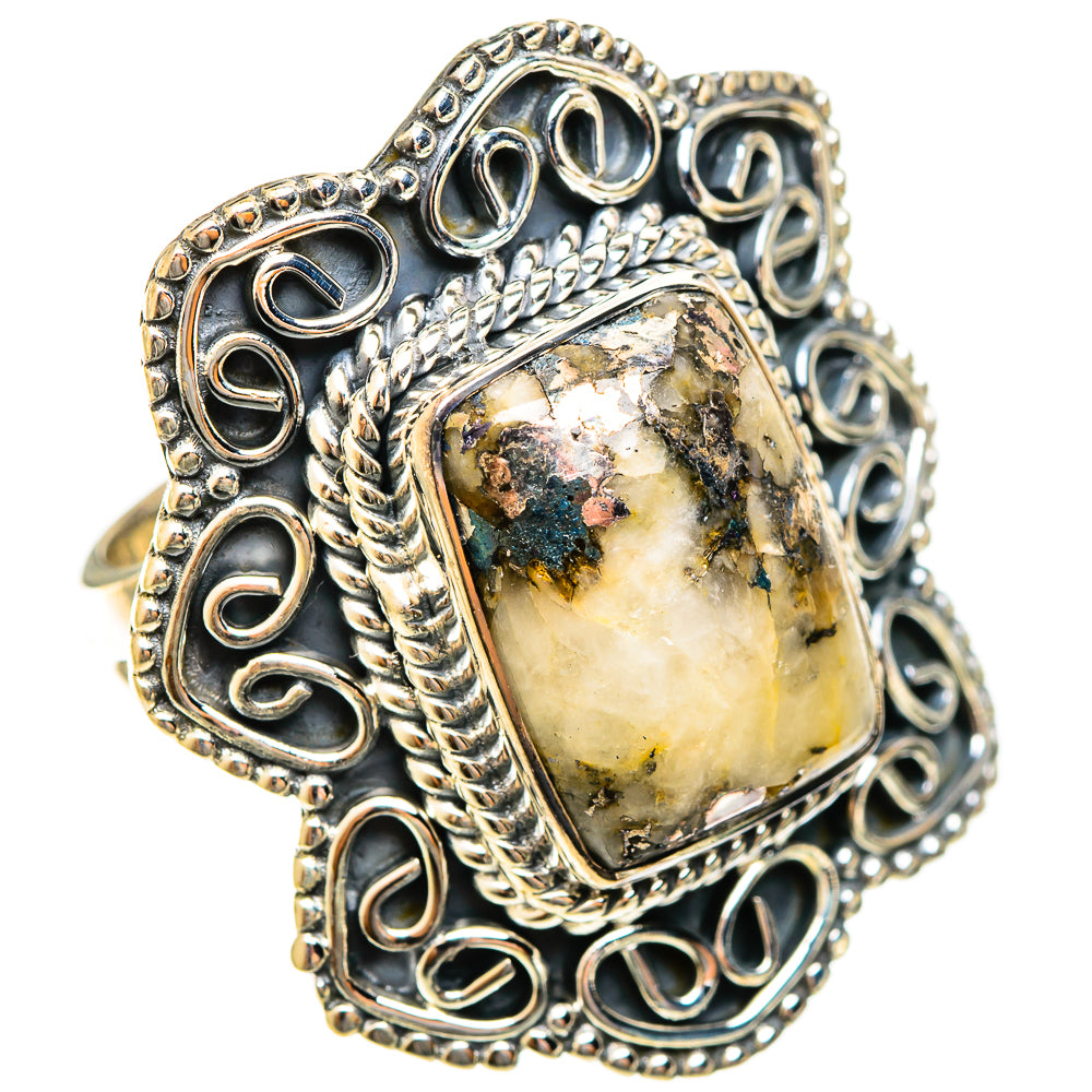 Astrophyllite Rings handcrafted by Anasilvercos - RING122492 - Photo 2