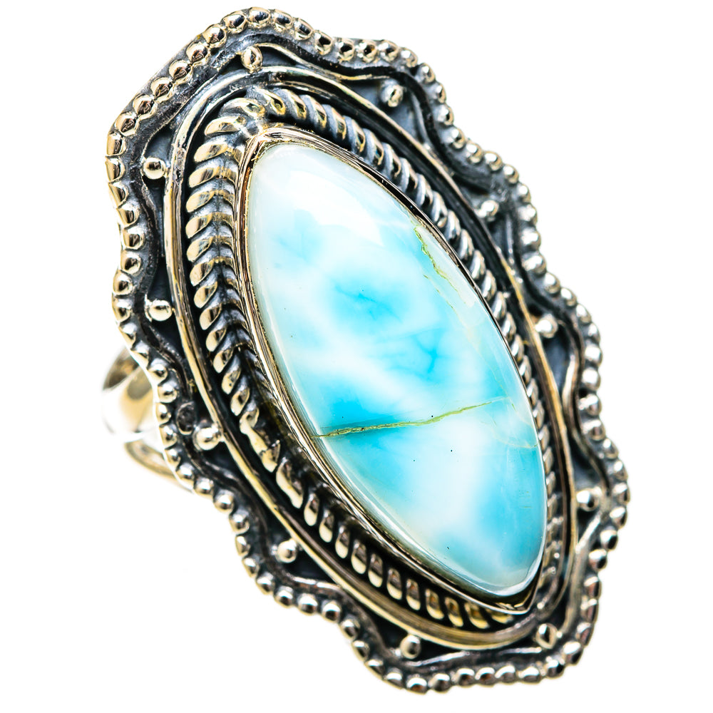 Larimar Rings handcrafted by Anasilvercos - RING122539 - Photo 2