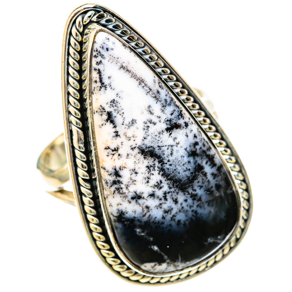 Dendritic Opal Rings handcrafted by Anasilvercos - RING122576 - Photo 2