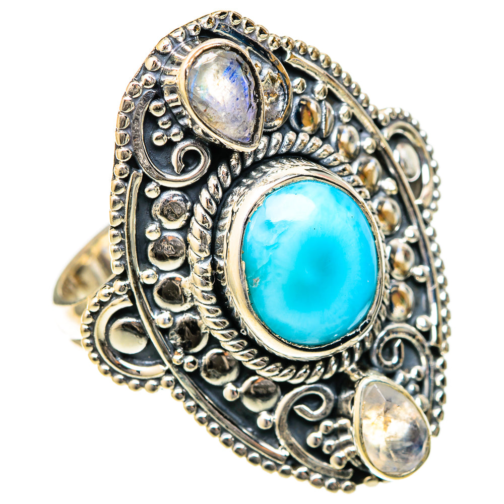 Larimar Rings handcrafted by Anasilvercos - RING122599 - Photo 2