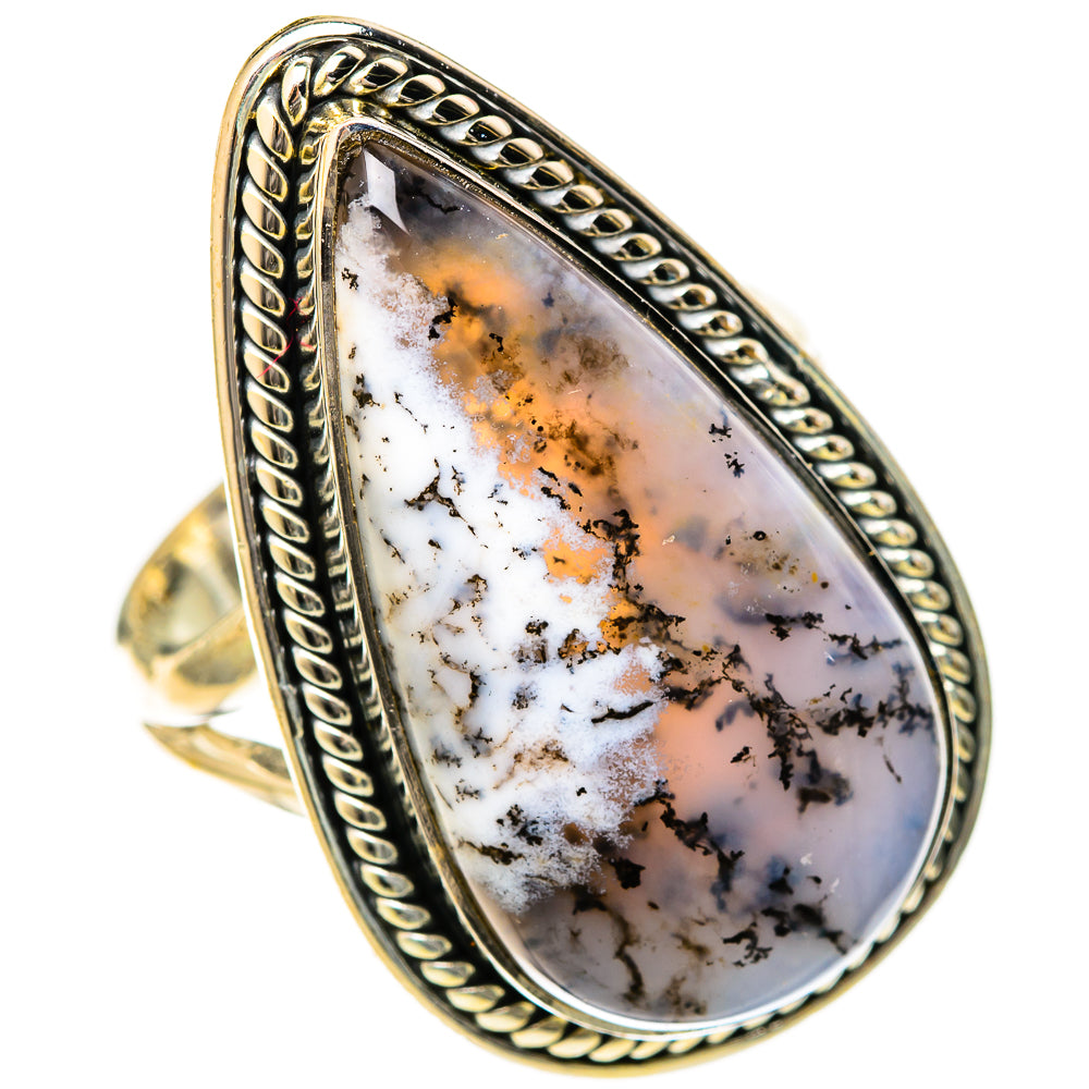 Dendritic Opal Rings handcrafted by Anasilvercos - RING122665 - Photo 2