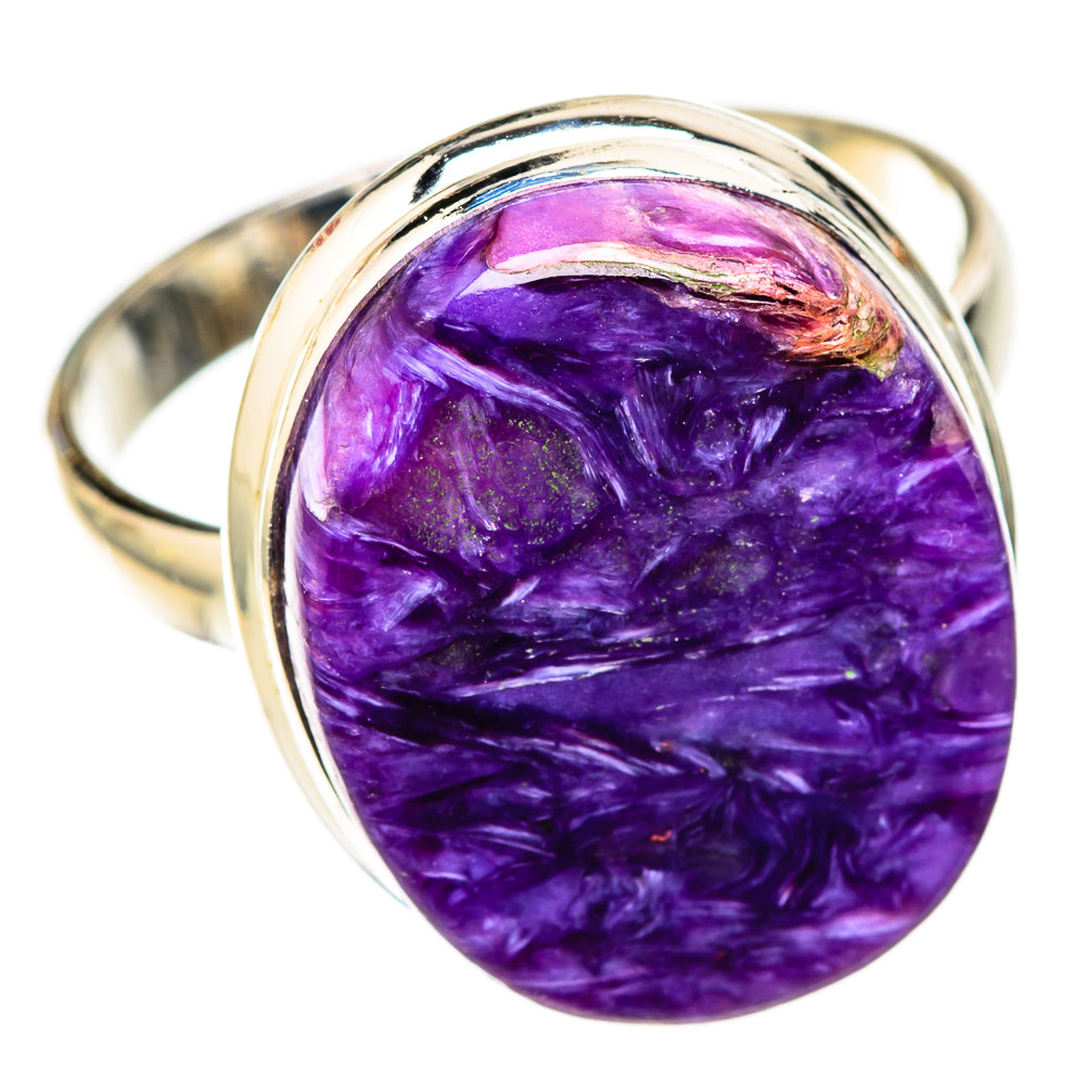 Charoite Rings handcrafted by Anasilvercos - RING122685 - Photo 2