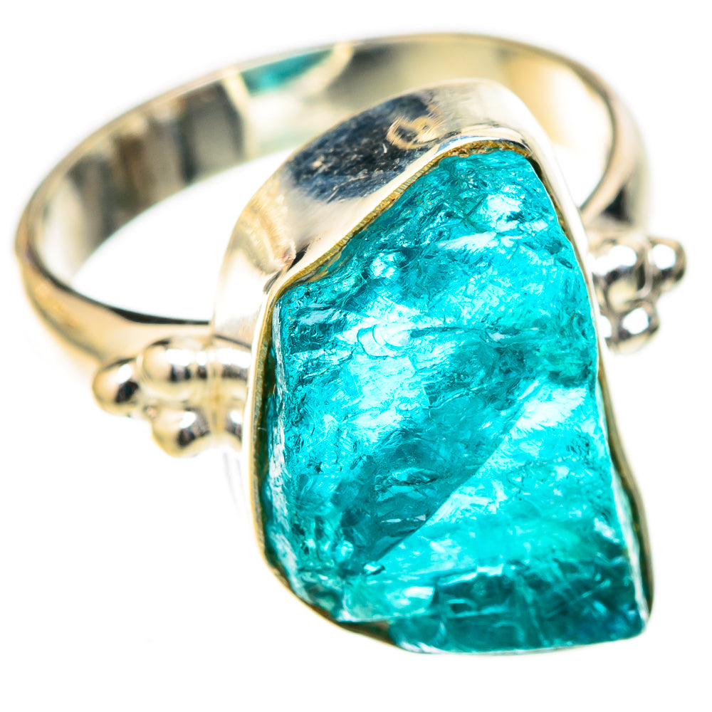 Apatite Rings handcrafted by Anasilvercos - RING122699 - Photo 2