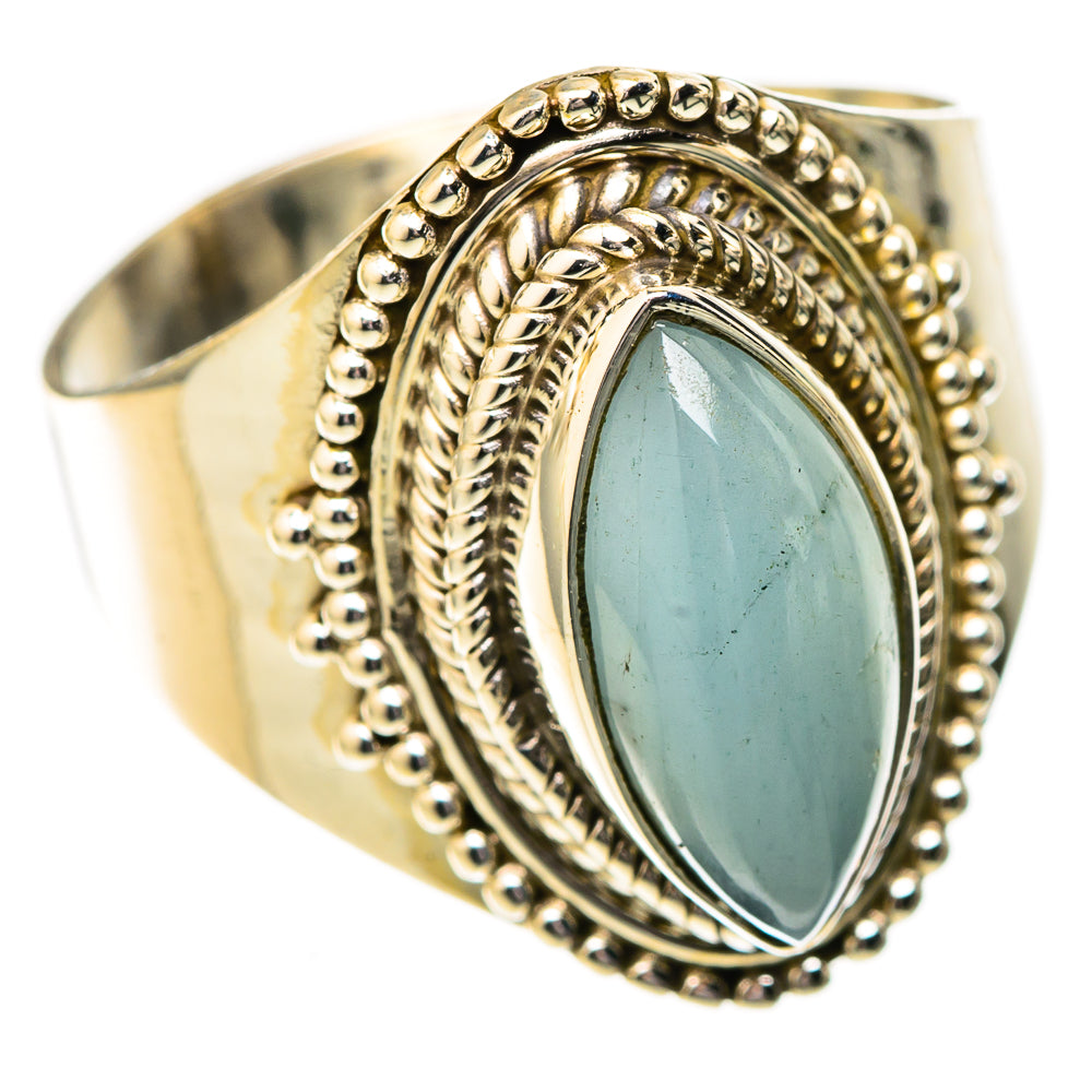 Aquamarine Rings handcrafted by Anasilvercos - RING122717 - Photo 2