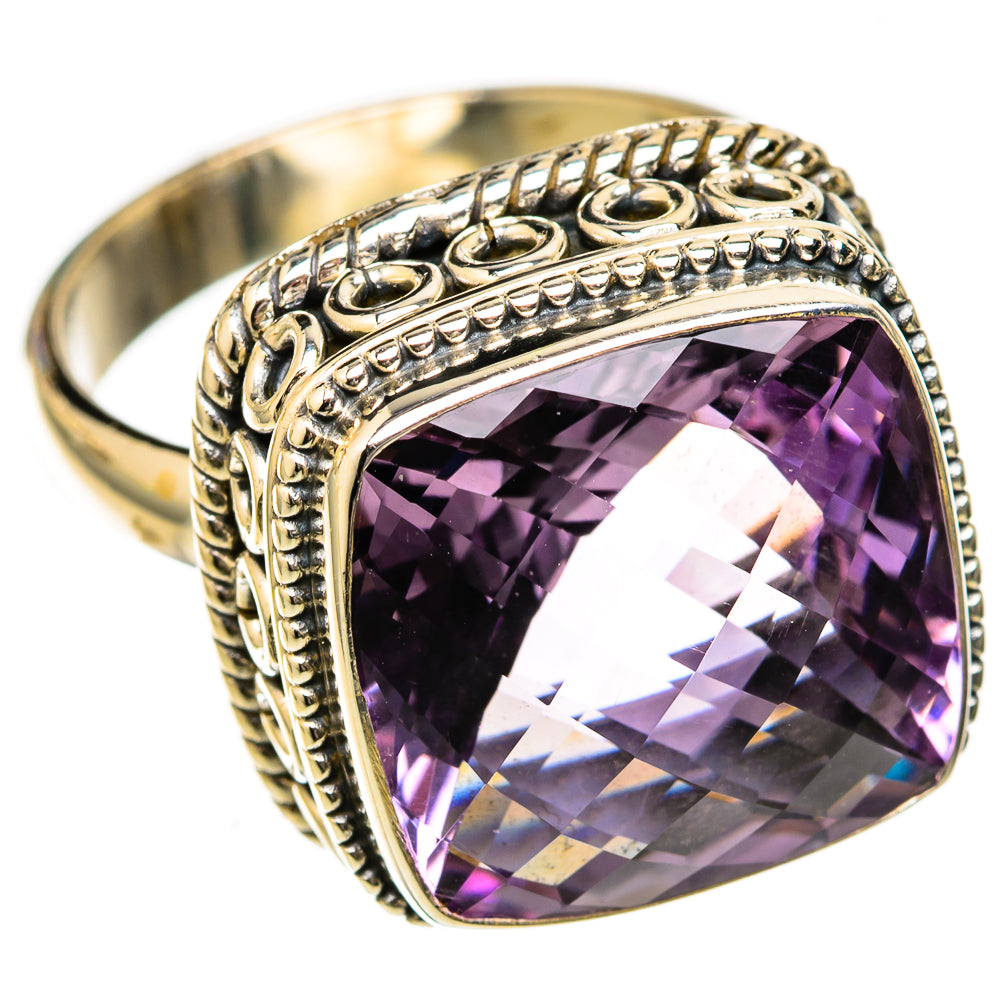 Amethyst Rings handcrafted by Anasilvercos - RING122738 - Photo 2