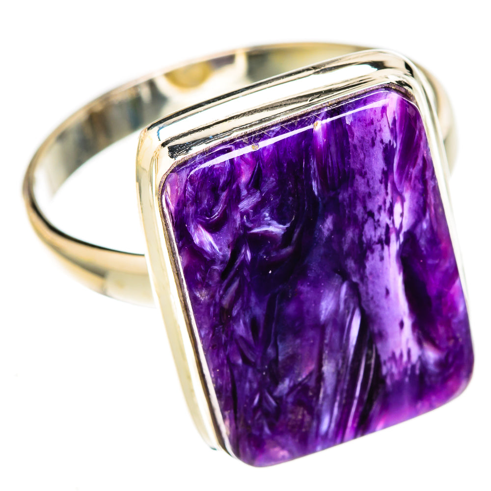 Charoite Rings handcrafted by Anasilvercos - RING122739 - Photo 2