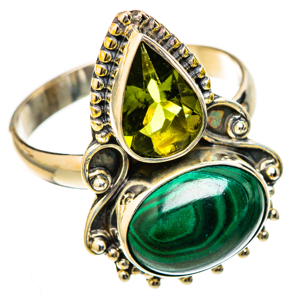 Malachite Rings handcrafted by Anasilvercos - RING122753 - Photo 2