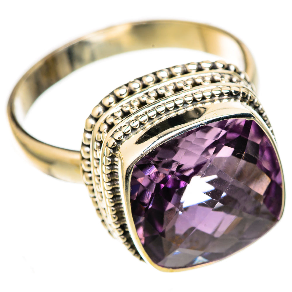 Amethyst Rings handcrafted by Anasilvercos - RING122757 - Photo 2