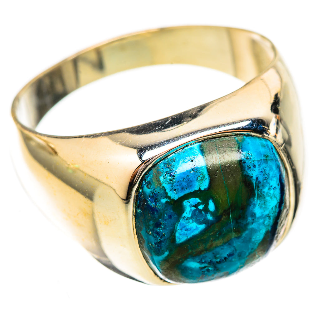 Chrysocolla Rings handcrafted by Anasilvercos - RING122827 - Photo 2