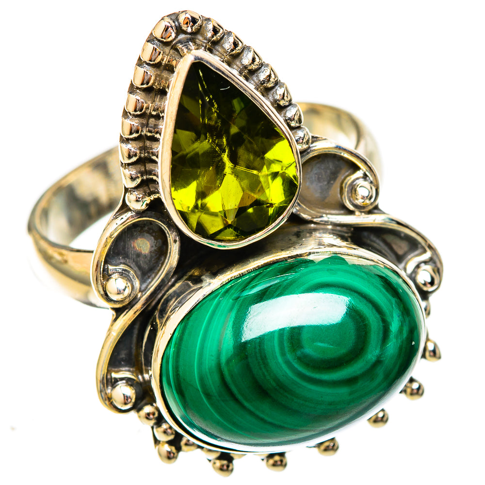 Malachite Rings handcrafted by Anasilvercos - RING122830 - Photo 2