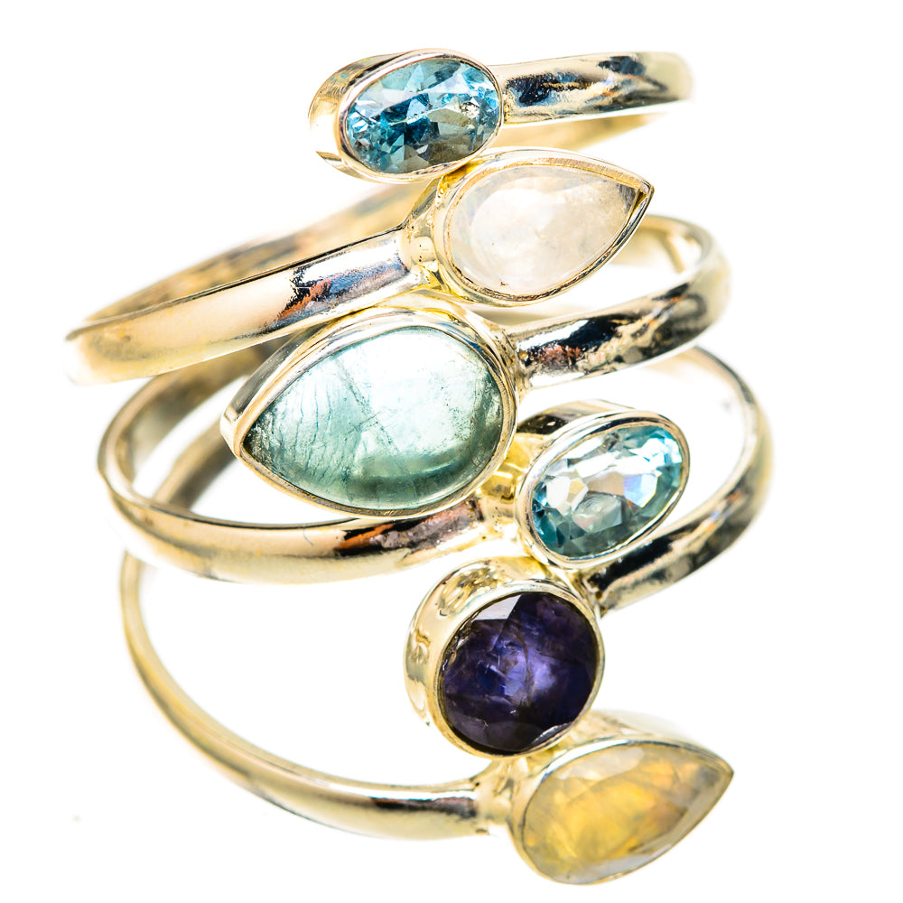 Labradorite Rings handcrafted by Anasilvercos - RING122862 - Photo 2