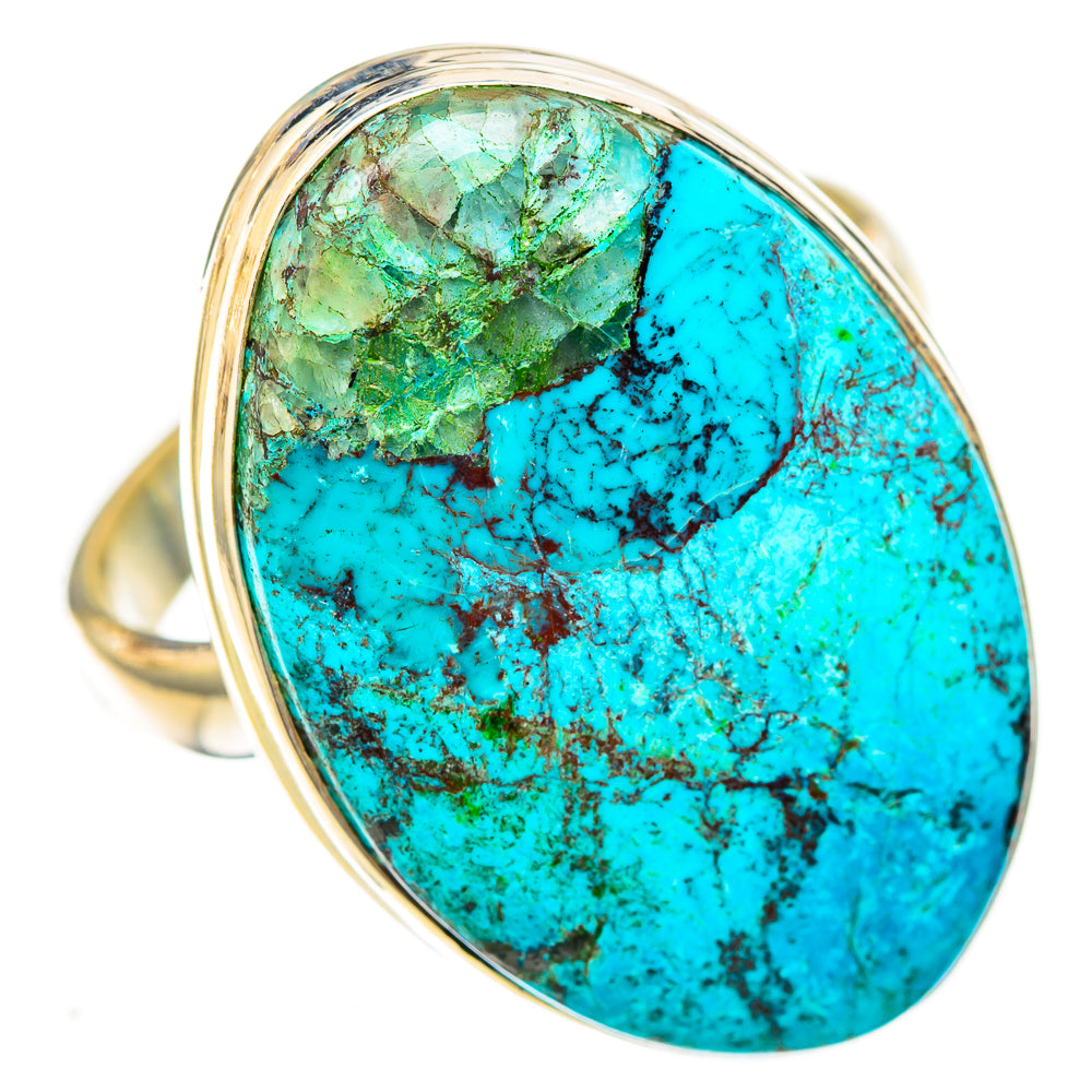 Chrysocolla Rings handcrafted by Anasilvercos - RING122868 - Photo 2